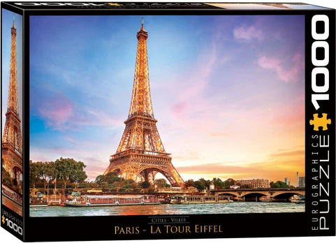 Dėlionė Eurographics, 6000-0765, Paris, La Tour Eiffel, 1000 d.