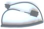 Zebra CABLE, ASSEMBLY,FM CBL ASSY:RS232,9FT COILED
