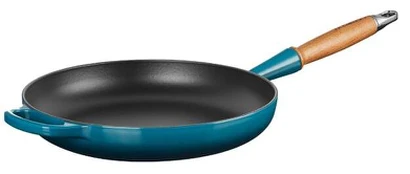 Keptuvė Le Creuset Cast Iron, Ø 28 cm, ketus, mėlyna sp.