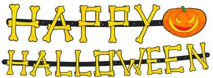 Widmann Happy Halloween guirlande, 2m