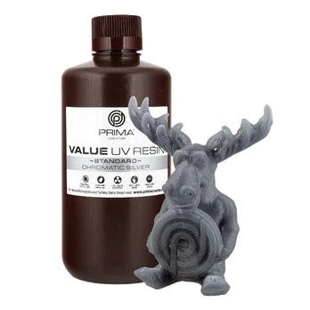 PrimaCreator Value UV/DLP derva - 1000ml - Chromatic Silver