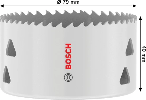 BOSCH Multi Material Threaded Punch, 79 × 40 mm (2.608.594.595)
