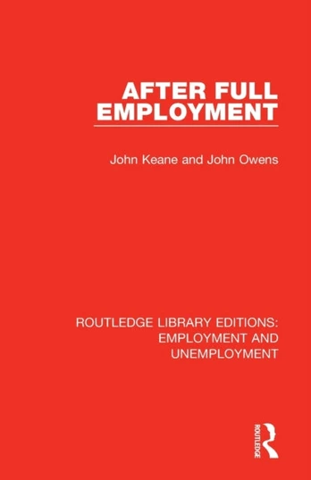 After Full Employment - Minkštas viršelis