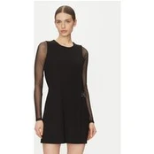 DKNY Kokteilinė suknelė DD4JBD29 Juoda Regular Fit