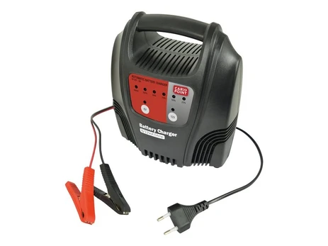 Akumuliatoriaus pakrovėjas, automatinis, 12 V 6A CARPOINT