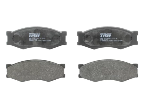 TRW GDB318 Brake pad set
