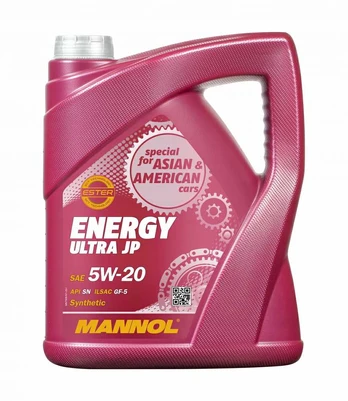 Variklio alyva Mannol 7906 Energy Ultra JP 5W-20, 5 l