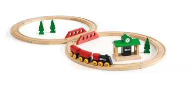 BRIO Classic Figure 8 Set, Train, 0.2 yr(s), Wood, Multicolour kaina