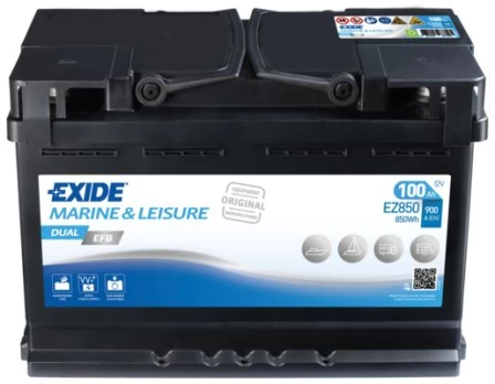 Akumuliatorius EXIDE EZ850 12V 100Ah 900A D+
