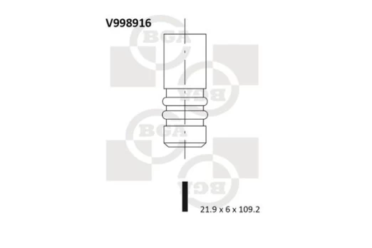 Įvado vožtuvas BGA V998916