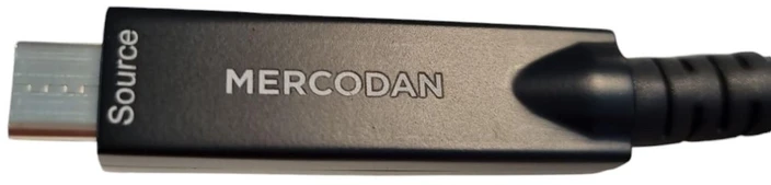 Kabelis USB Mercodan Fiber USB-C kabelis 10m, (581670063)