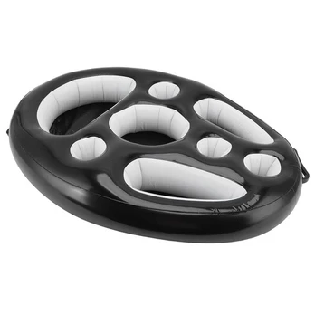 Plūduriuojantis gėrimų laikiklis Inflatable, juodas