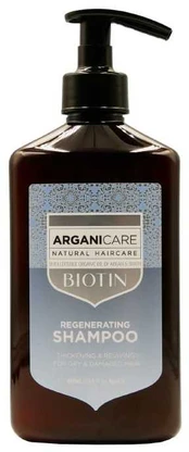 Arganicare Biotiną stiprinantis šampūnas su biotinu 400ml