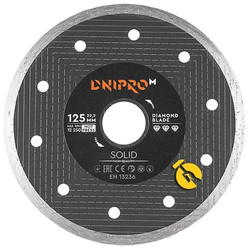 Pjovimo diskas Dnipro-M Solid, 125 mm x 22.2 mm x 2 mm