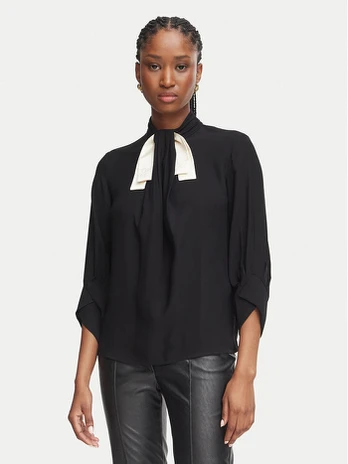 Elisabetta Franchi Palaidinė CA-178-66E2-V320 Juoda Regular Fit