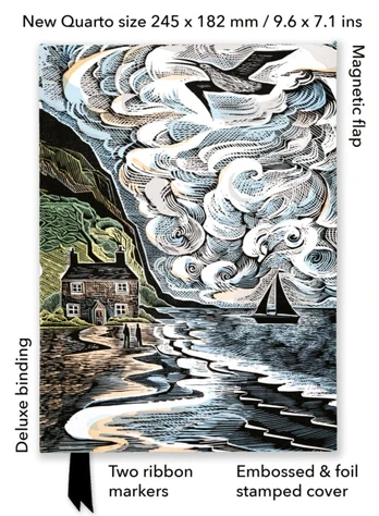 Angela Harding: Curlew Cry (Foiled Quarto Journal)