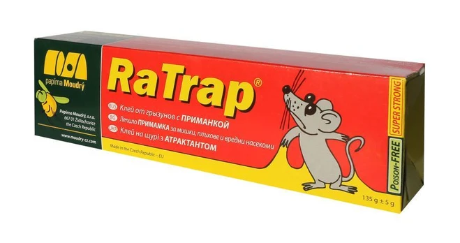 Klijai pelėms ir tarakonams GLUE TRAP, 135 g