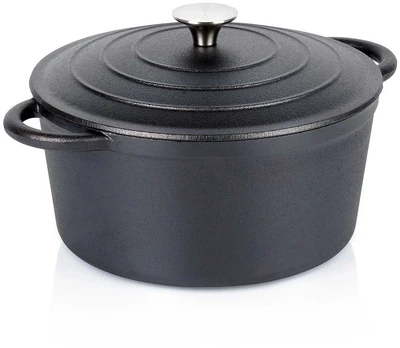 Ketaus puodas su dangčiu Vilde Cast Line 24 cm, 3,9 l