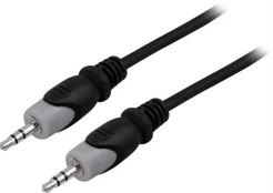 Kabelis DELTACO garso, 3.5mm-3.5mm, 2.0m / MM-150 kaina
