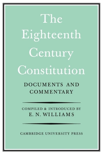 Eighteenth-Century Constitution 1688-1815
