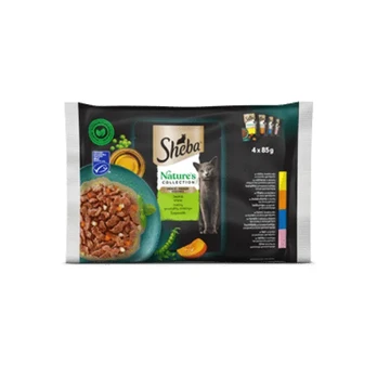 Konservuotas ėdalas SHEBA NATURE MIXED, 4 x 85 g