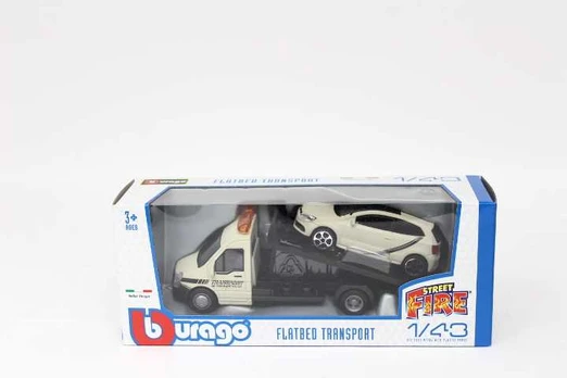 BBU 1:43 StreetFire FlatTran.VWPoloGTI pilkas 31403