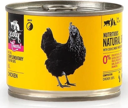 3Coty CHICKEN Cheers! Complementary feed cats 160g