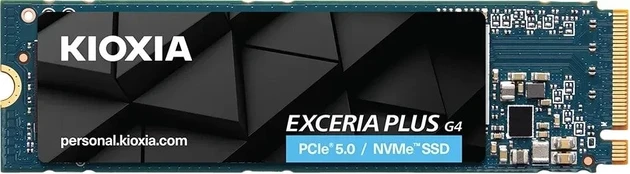 KIOXIA EXCERIA PLUS G4 NVMe 1TB M.2 2280 PCIe Gen5x4 BiCS FLASH