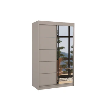 Sliding wardrobe with mirror NICEA 120