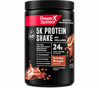 Power System 5K Protein Shake Schoko Nougat 1080g