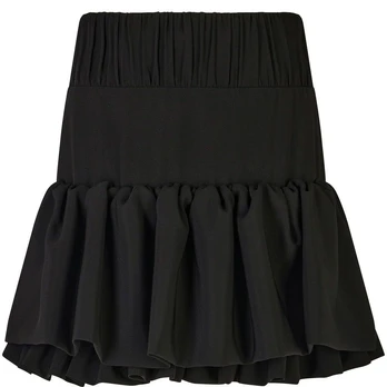 Mini sijonas moterims, Juoda, Mini skirt