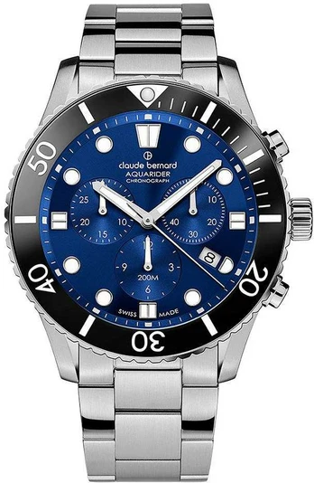 Laikrodis Claude Bernard Aquarider Chronograph 10252 3NBM BUIB