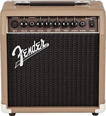 Fender Acoustasonic 15 15w Combo, idealus akustinėms gitaroms