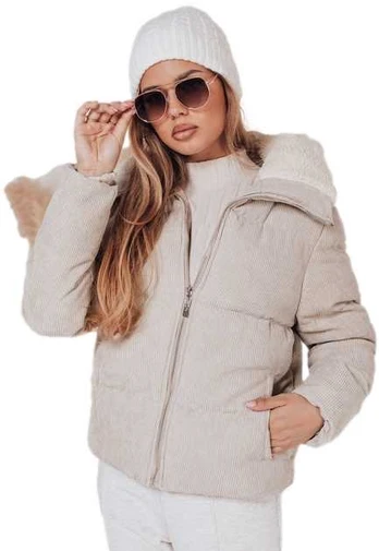 Moteriška žieminė rusva striukė Trendy