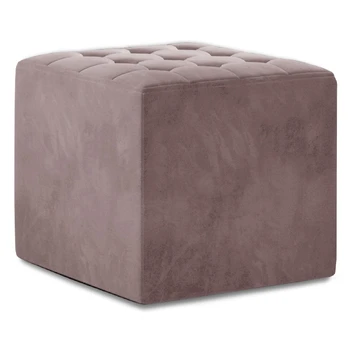 Pufas Nolla Mat Velvet 63, rožinis, 40 cm x 40 cm x 41 cm
