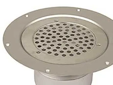 Blücher afl.skål 110mm - u.stuts m.rist vinyl