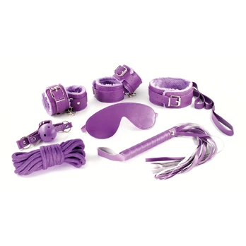 „CRUSHIOUS DUNGEONS & MAIDENS“ BDSM RINKINYS VIOLETINIS