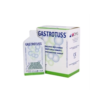 GASTROTUSS sirupas nuo refliukso 20 ml, 20 vnt.