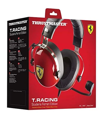 Thrustmaster Gaming Headset DTS T Racing Scuderia Ferrari Edition