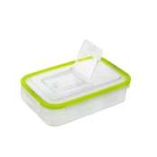 BRANQ 0,575 l plastikinis indelis Q-LOCK, žalias kaina