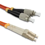 Qoltec Patchcord światłowodowy LC/UPC - FC/UPC | Multimode | 50/125 | OM2 | Duplex | 5m kaina