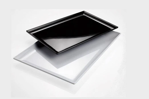 Leone padėklas, 35x24x2,3 cm, baltas