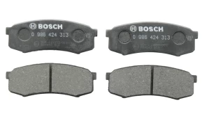 BOSCH 0 986 424 313 Brake pad set kaina