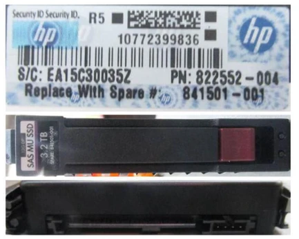 HPE 841501-001-RFB SSD diskas 3,2 TB 2.5" SAS