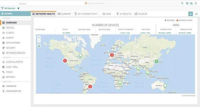 HPE Aruba Central 62/29xx A 3y E-STU