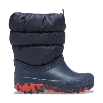 Crocs™ Classic Neo Puff Boot Kid’s 207684 Navy - 21