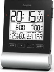 Hama DCF ALARM CLOCK "BLACK LINE" | Hama