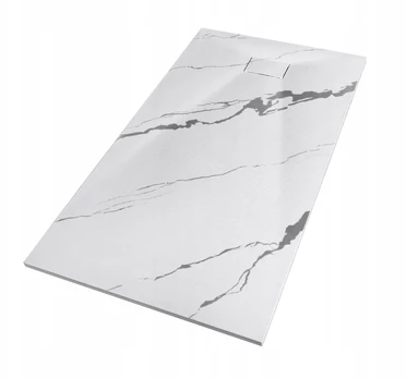 Besco Vexo Marble stačiakampis dušo padėklas 130x90