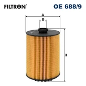 Alyvos filtras FILTRON OE688/9