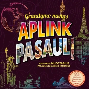 Knyga GRANDYMO MENAS. APLINK PASAULĮ